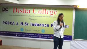 M.Sc(CS) & PGDCA Induction Program 2021-22