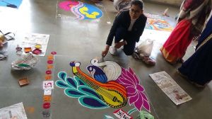 Rangoli Competition 4 Jan 2022
