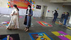 Rangoli Competition 4 Jan 2022