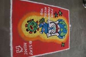 Rangoli Competition 4 Jan 2022