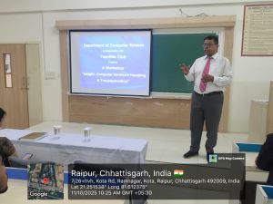 Workshop on Insight: Computer Hardware Handling & Troubleshooting