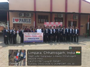 Industrial Visit at Ganesh Bakers Pvt. Ltd. Parle G Manufacturing Unit 24 Feb 2026
