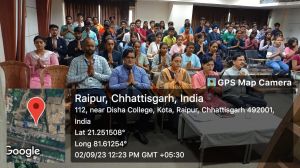 One day workshop (Gayatri Pariwar) 02 Sept 2023