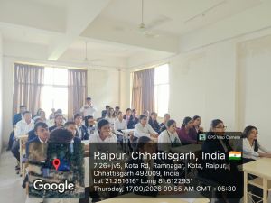 Hindi Kawya and Geet Competition 2026 organized by Department of Humanities