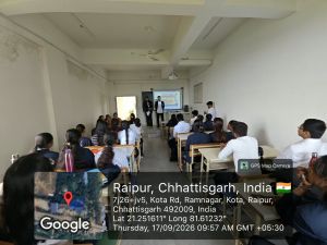 Hindi Kawya and Geet Competition 2026 organized by Department of Humanities
