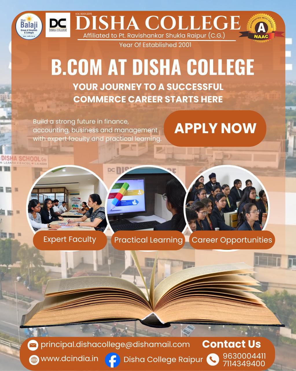 B.Com at Disha College