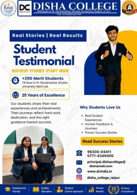 Real Stories, Real Results – Student Testimonials at Disha College